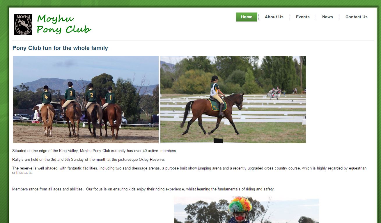 Moyhu Pony Club